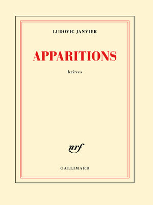 cover image of Apparitions. Brèves